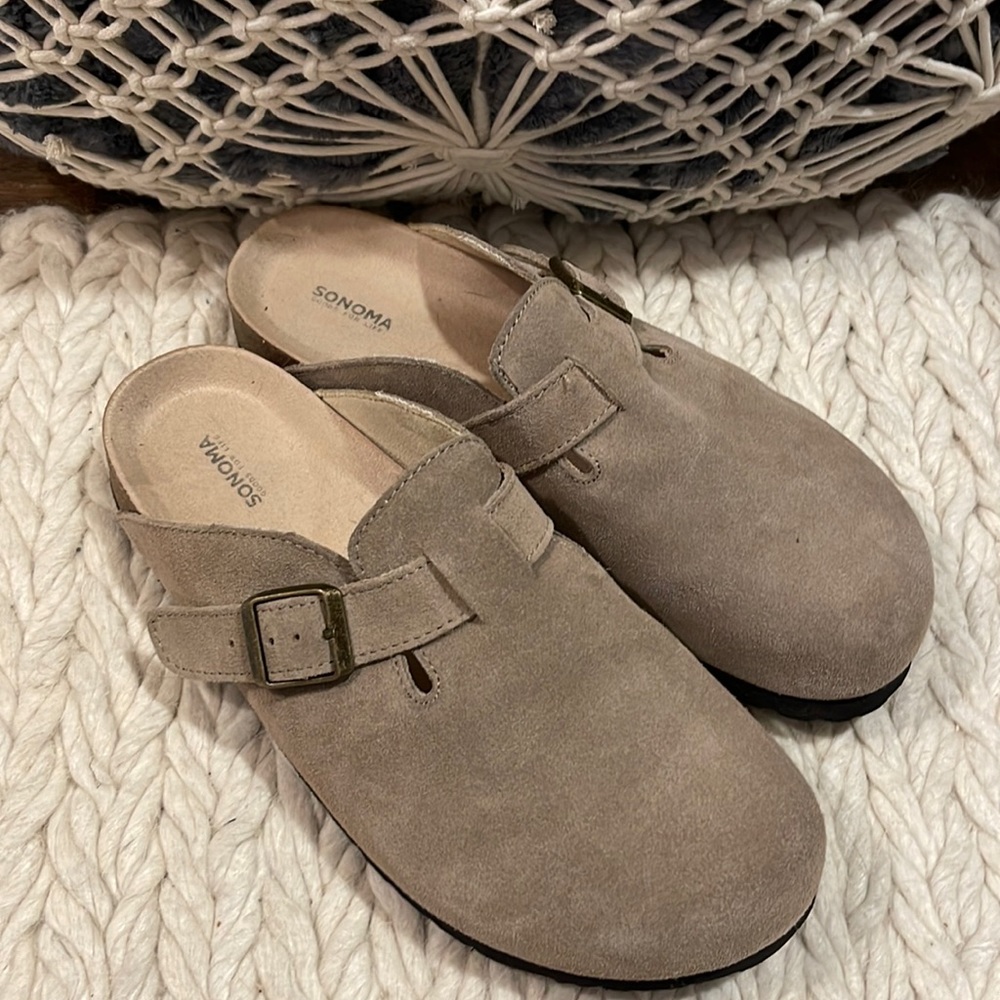 Tan Clogs